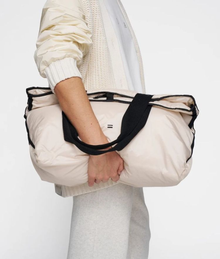 PADDED SHOPPER MEDIUM LIGHT NATUREL