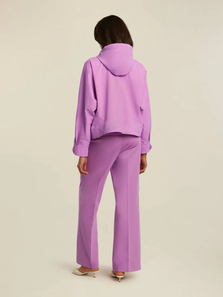 DELIA RAIN JACKET 4330 MAUVE