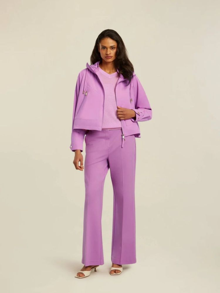 DELIA RAIN JACKET 4330 MAUVE
