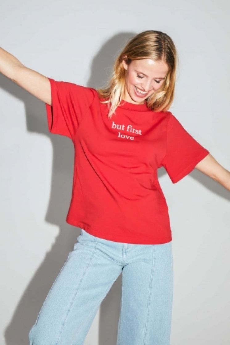 TSHIRT MODAL RED RED