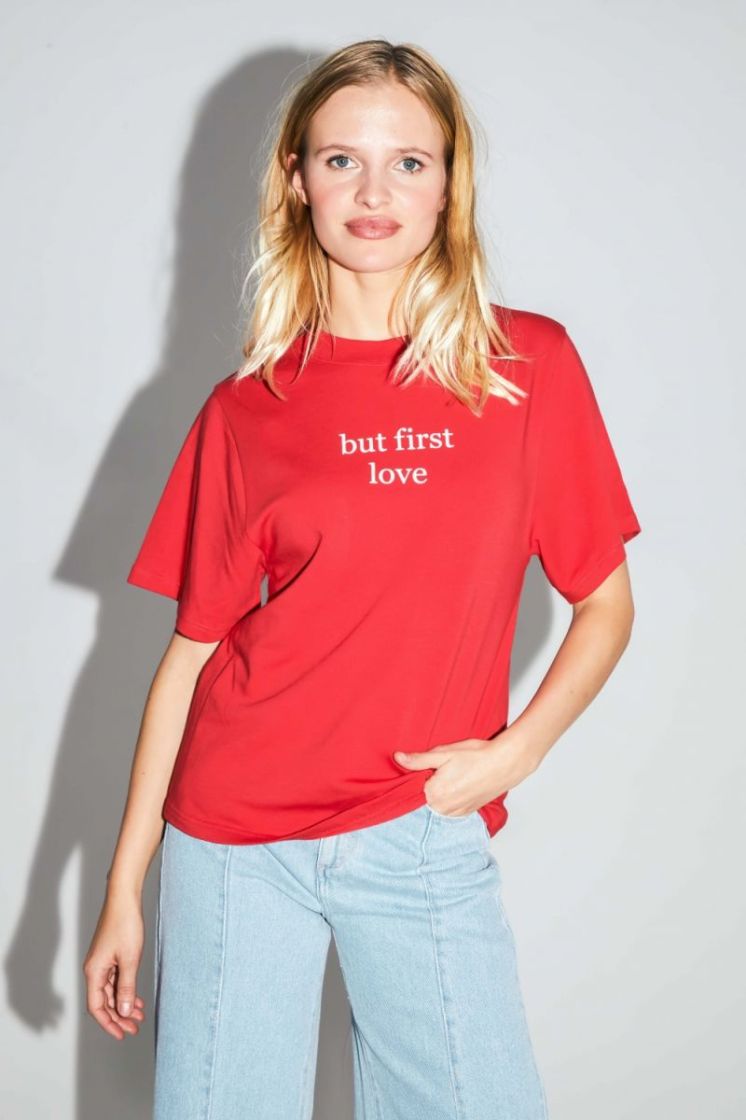 TSHIRT MODAL RED RED