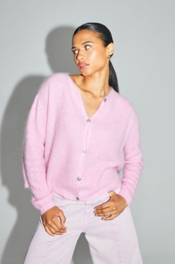 CARDIGAN ANGELO BABY ALPAGA rose