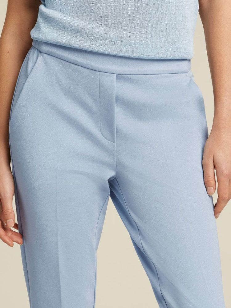 pantalon bleu clair pailleté bleu clair
