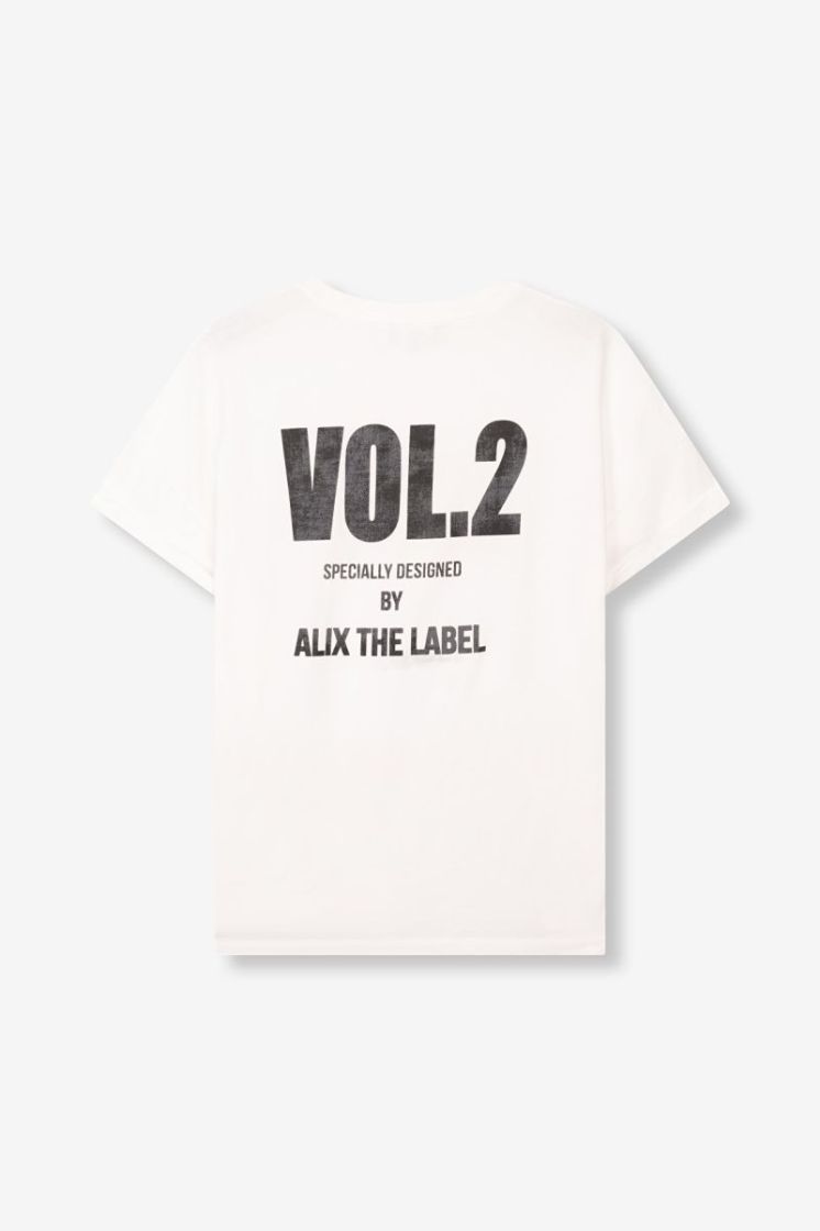 KNITTED PHOTOPRINT T-SHIRT HAEVY JERSEY