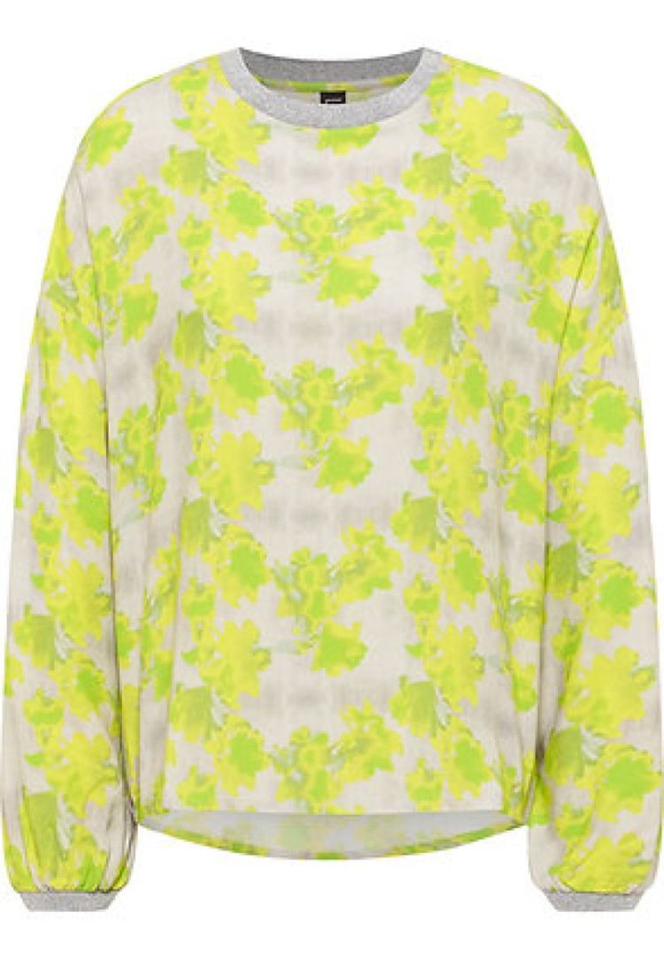 BLOUSE COL ROND  NEON BLOOM