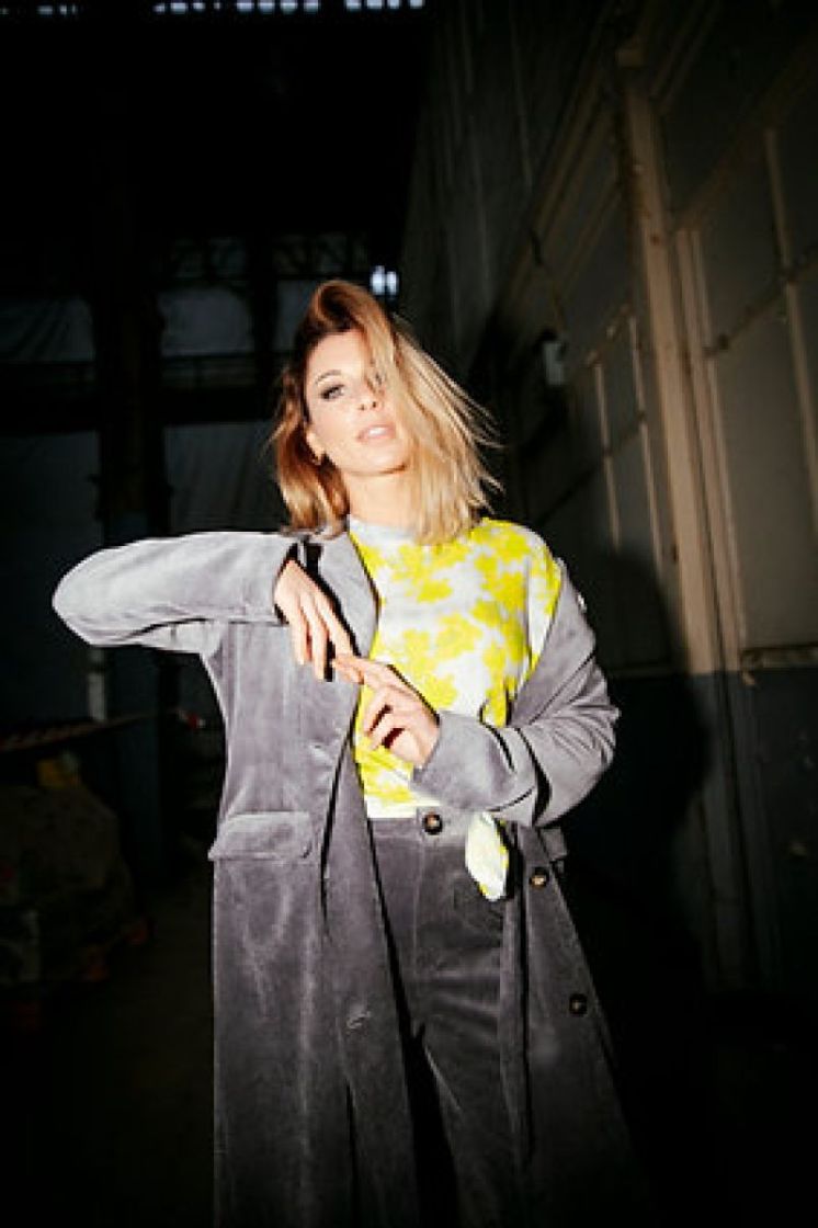 BLOUSE COL ROND  NEON BLOOM