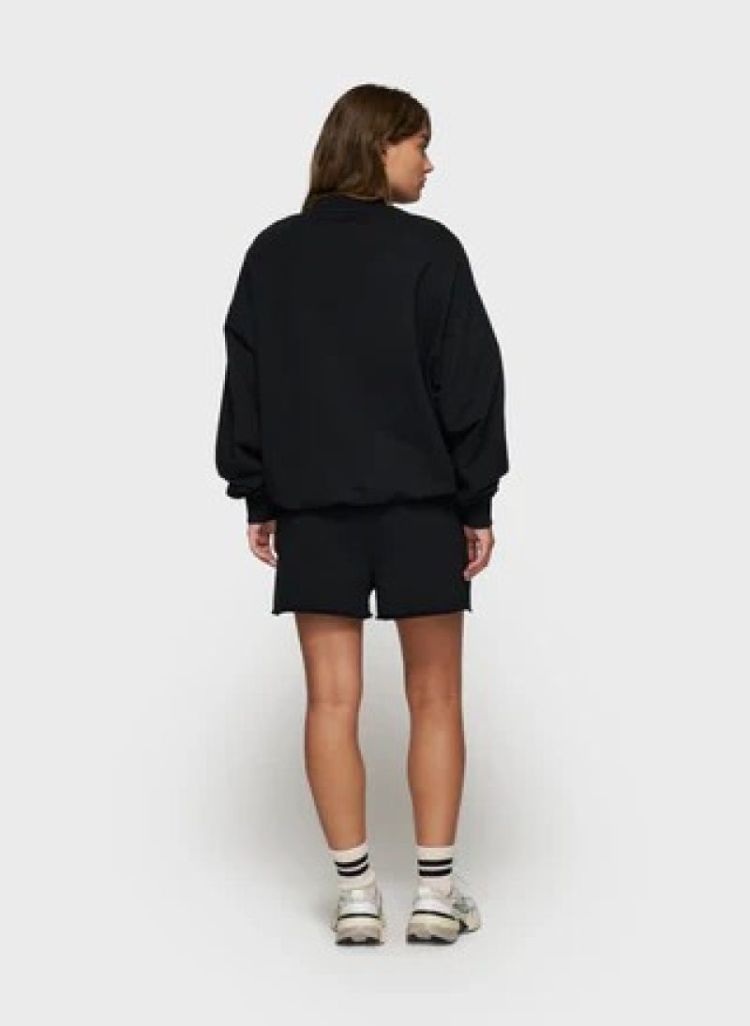 BASEBALL SWEATER 10 BLACK BLACK 