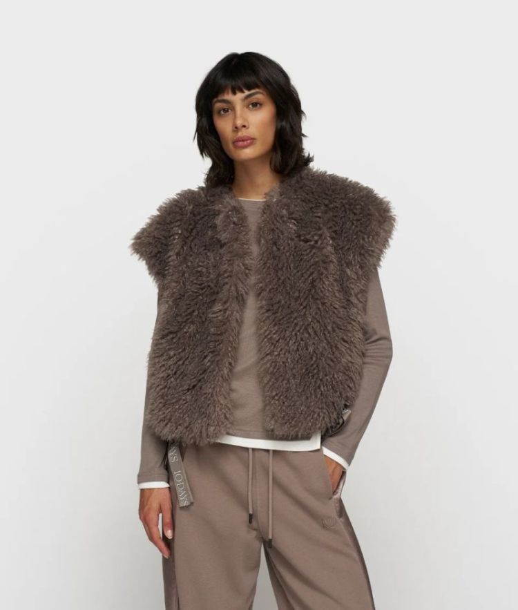 THE BOBBIE GILET 1318 MOONROCK