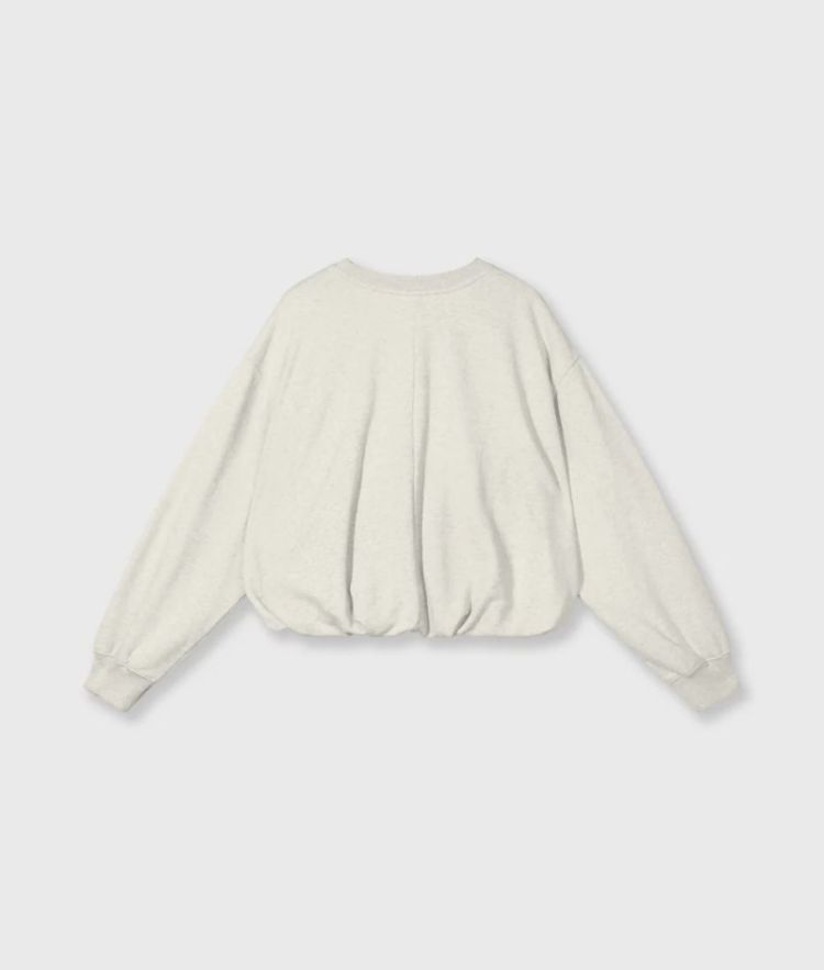 PLEATER SWEATER 4000 SOFT WHITE