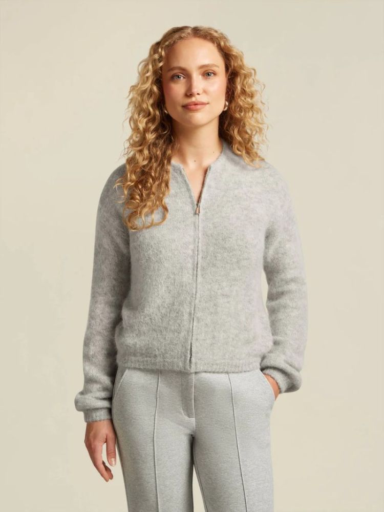 CARDIGAN RAQUEL 1510 SOFT GREY 