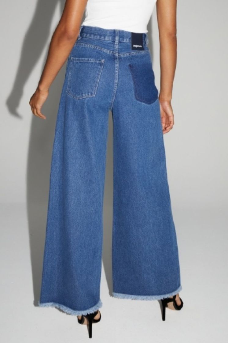 DENIM PALAZZO SWIGGY BLUE BLUE