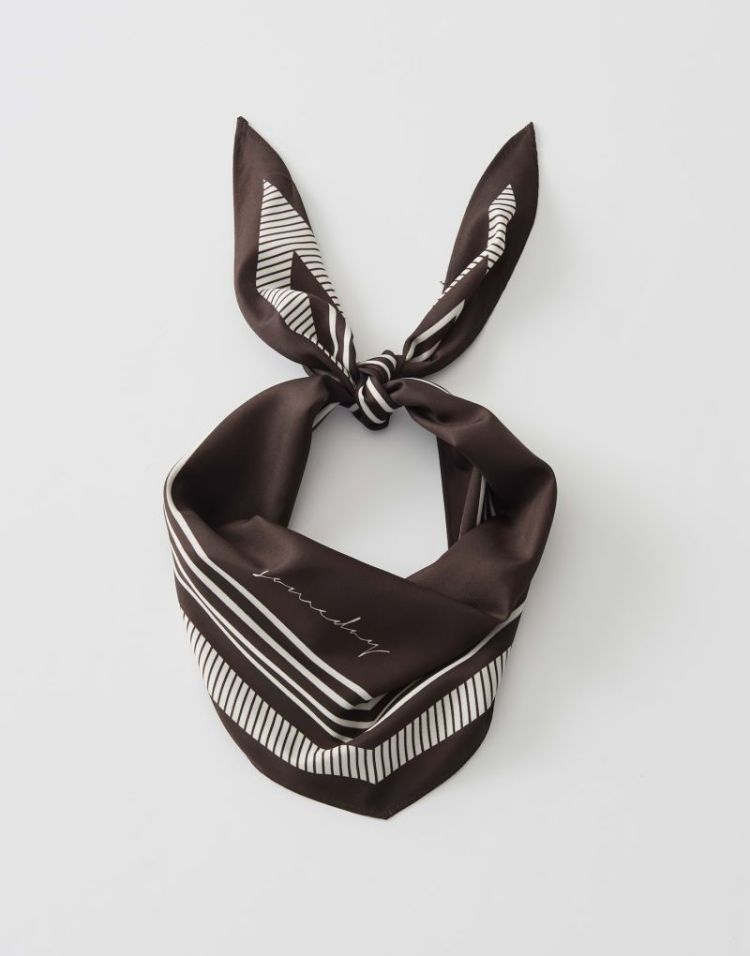 BITTIE SCARF 20026 dark espresso