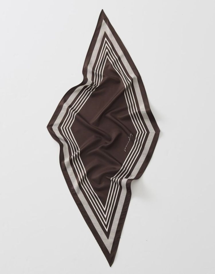 BITTIE SCARF 20026 dark espresso