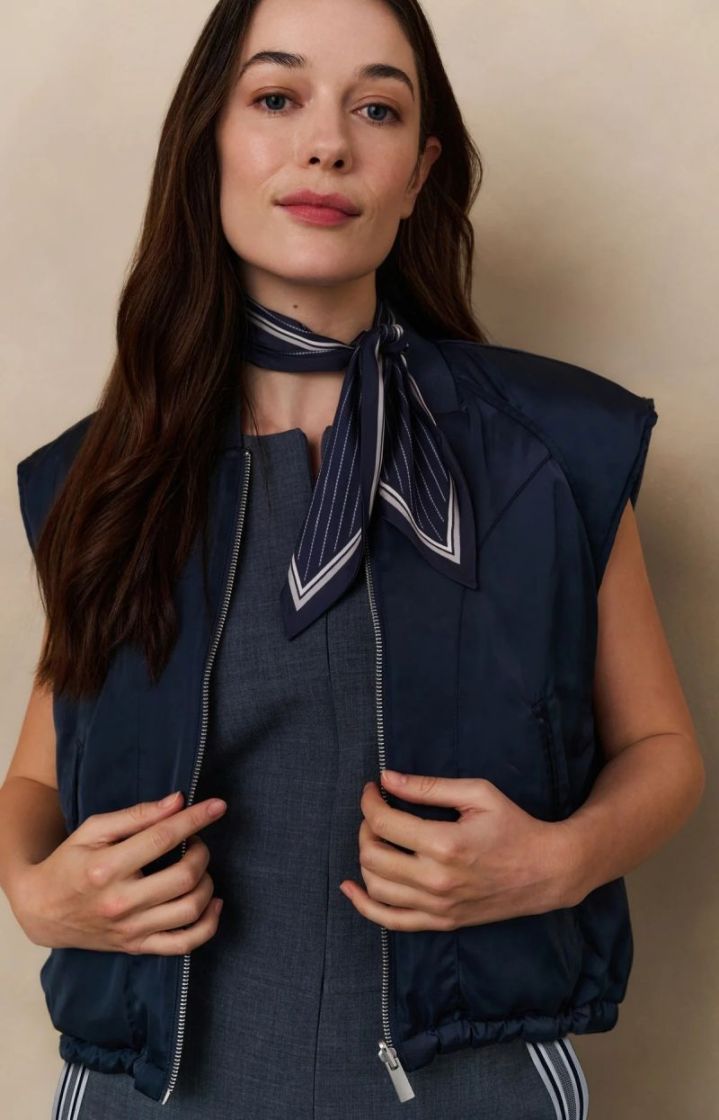 BODYWARMER INKWELL BLUE