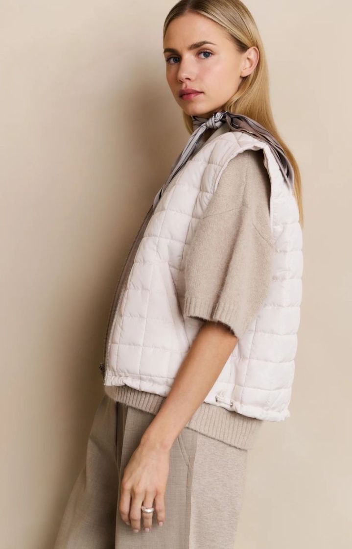 BODYWARMER BEIGE