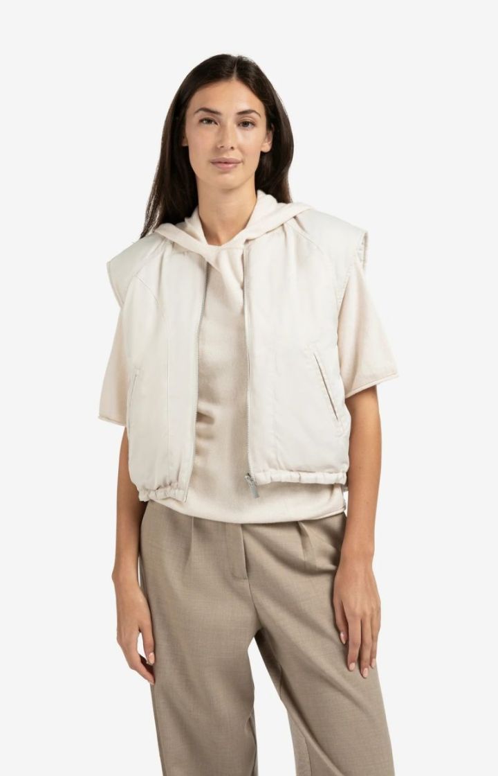 BODYWARMER BEIGE