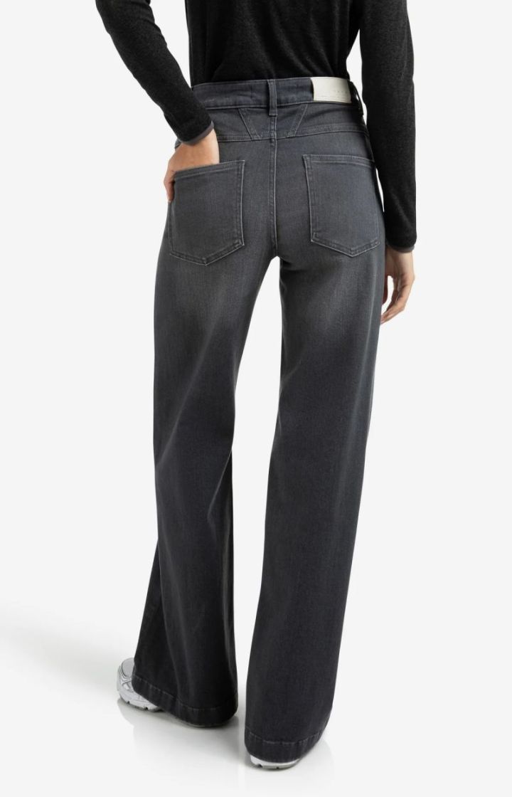 HW LOOSE WIDE L32 GREY DENIM