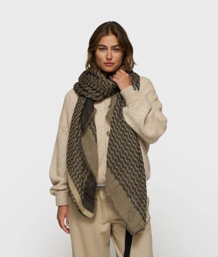 SCARF IKAT EARTH