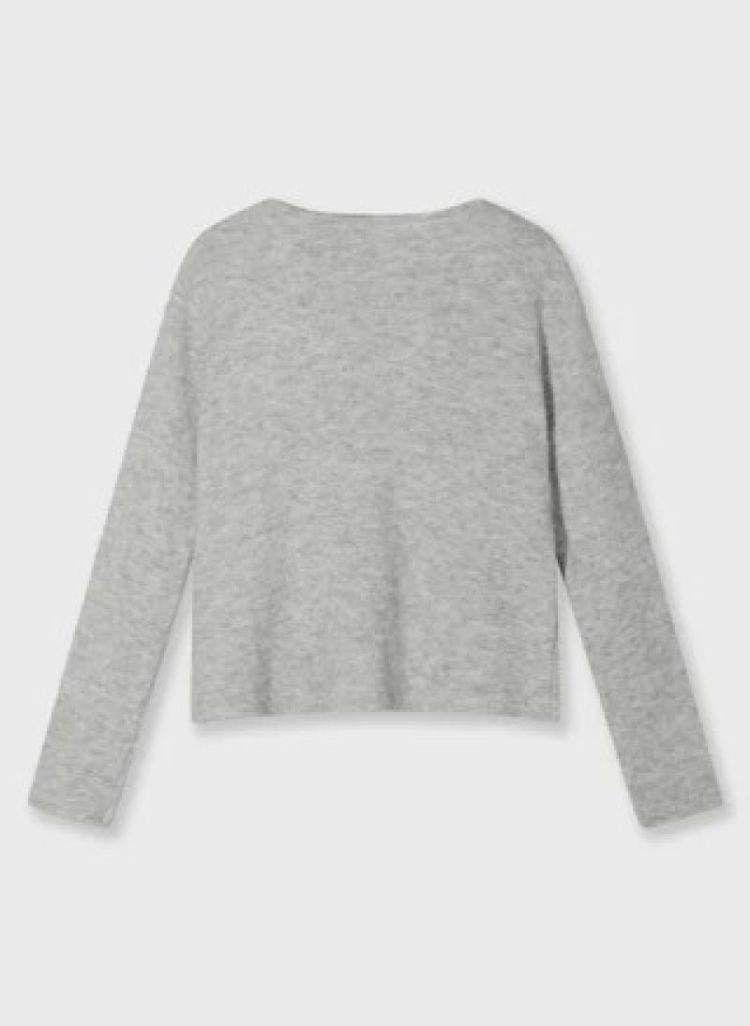 SOFT KNIT SWEATER light grey