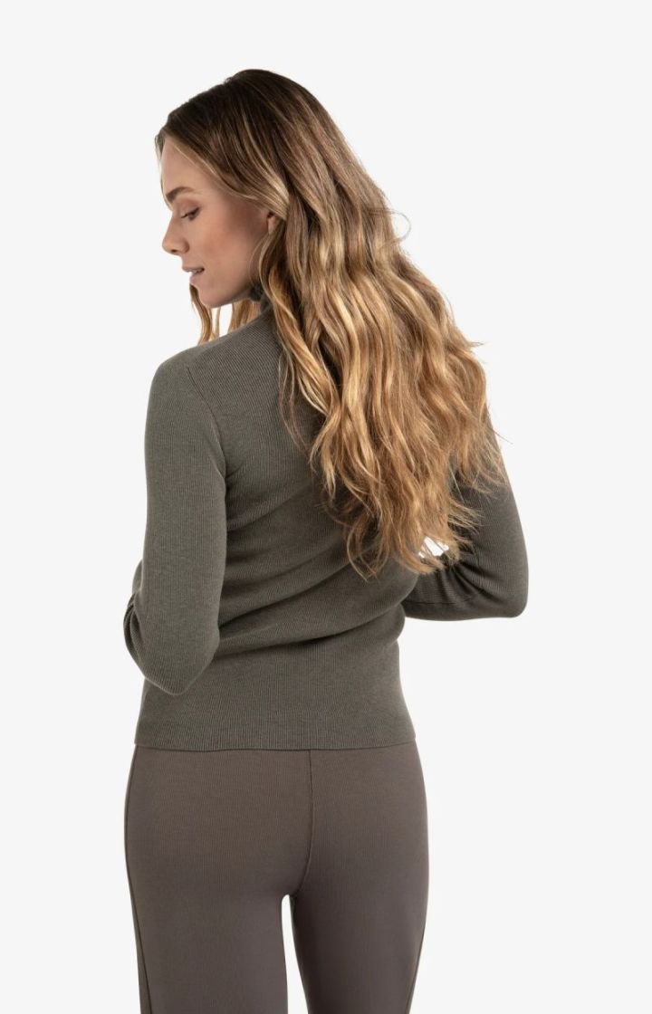 FITTED RIBBED DARK NIGHT