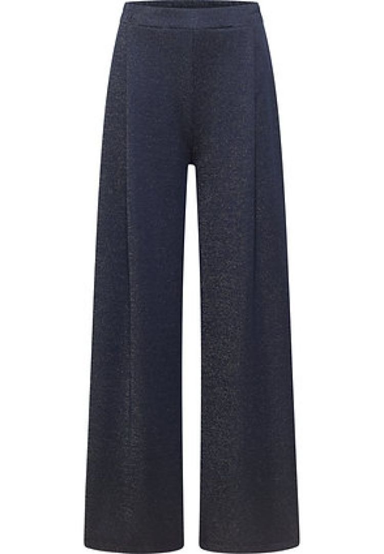 PANTALON JERSEY LUREX bleu 