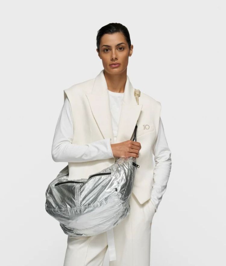 big banana bag SILVER
