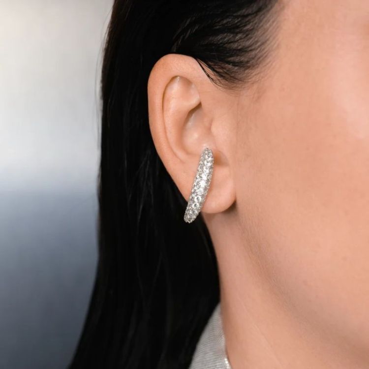 VIF DIAM STUD ARGENT