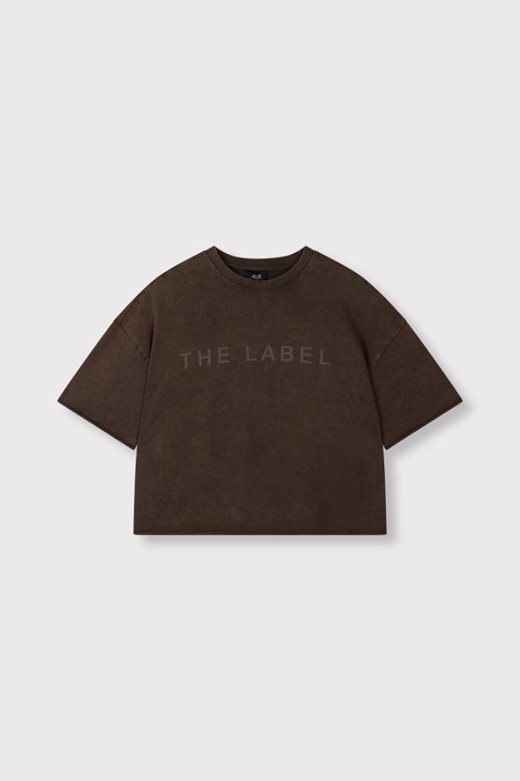 LABEL SUMMER T-SHIRT BROWN