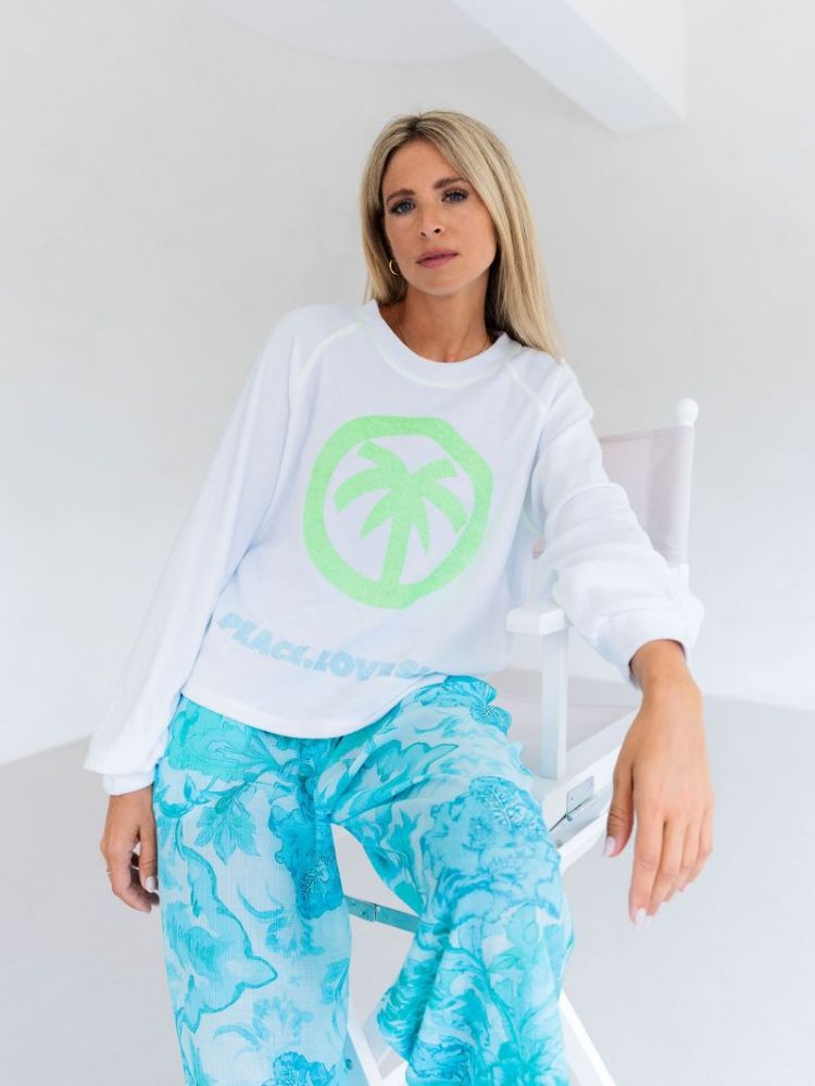 SWEAT EPONGE BLANC