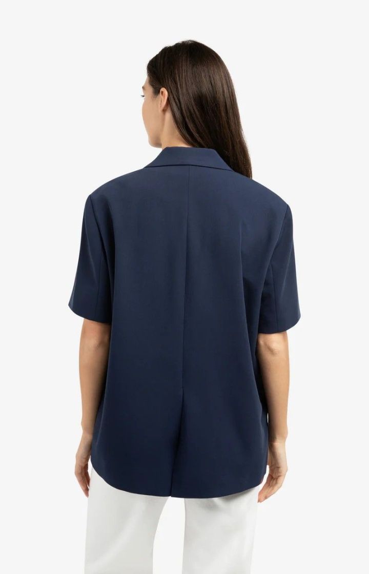 BLAZER OVERSIZE NAVY