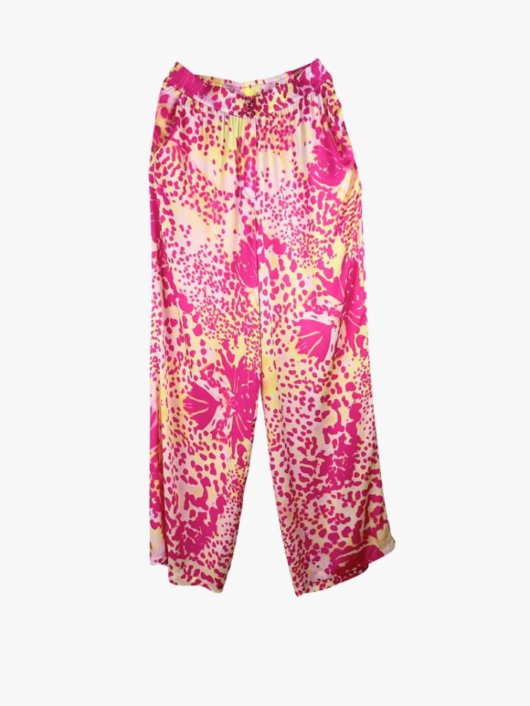 PANTALON CITRON FRAISE JAUNE