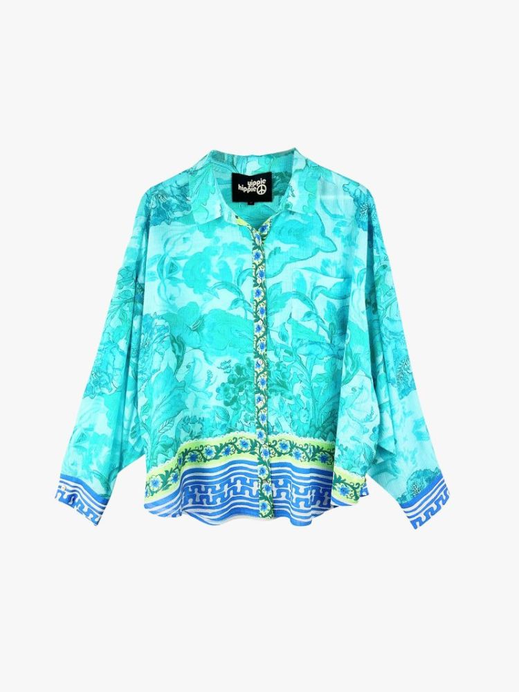 Chemisier turquoise TURQUOISE