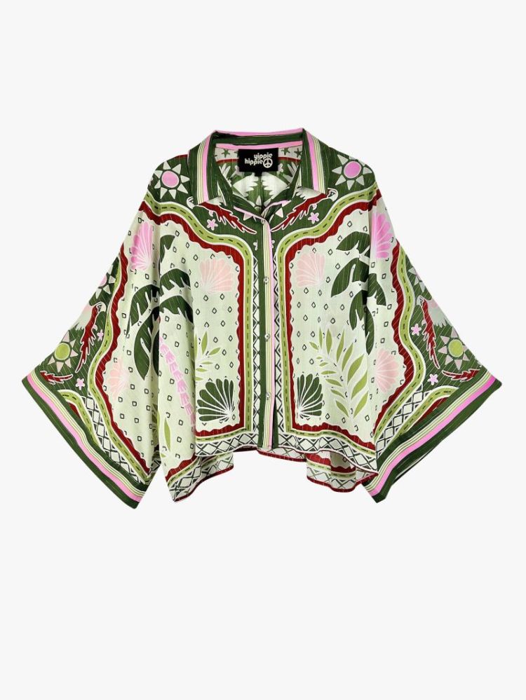 Kimono Tropique VERT