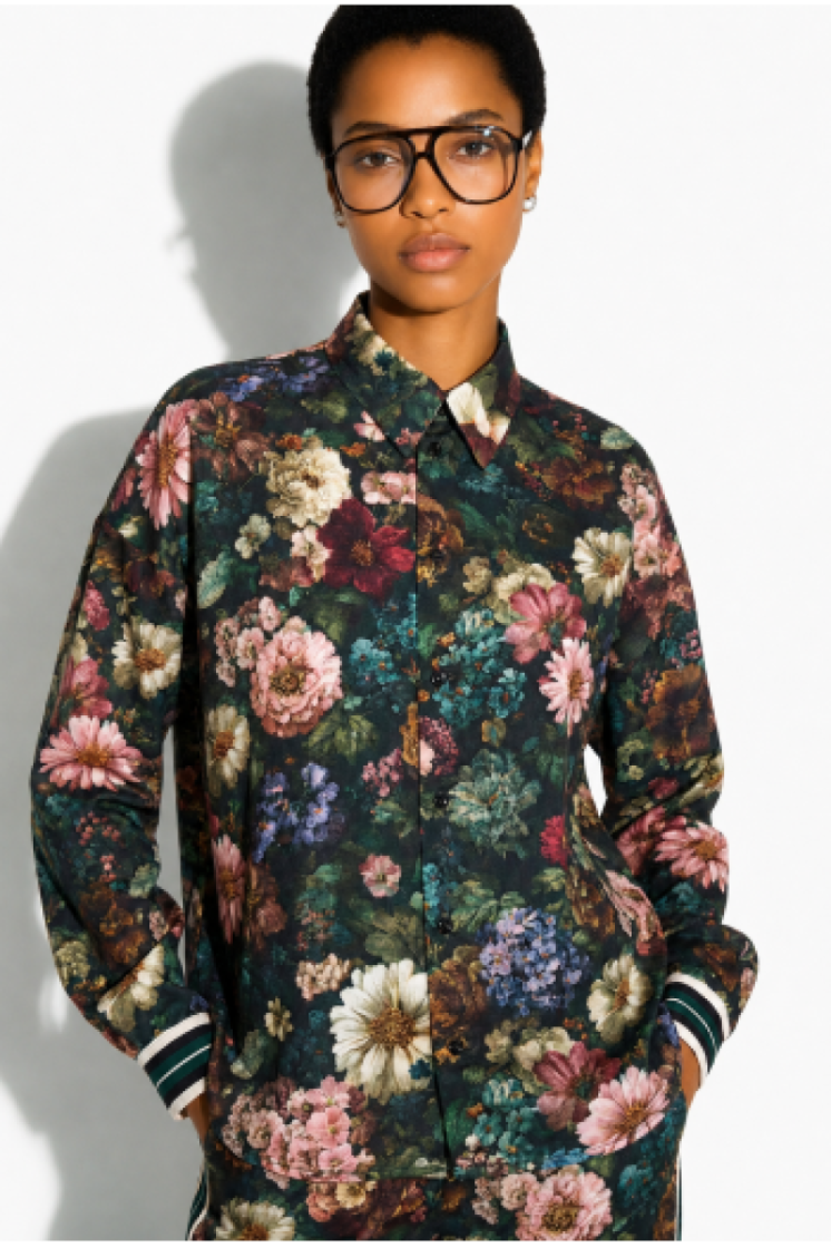 CHEMISE IRINA FLOWER FLEURS