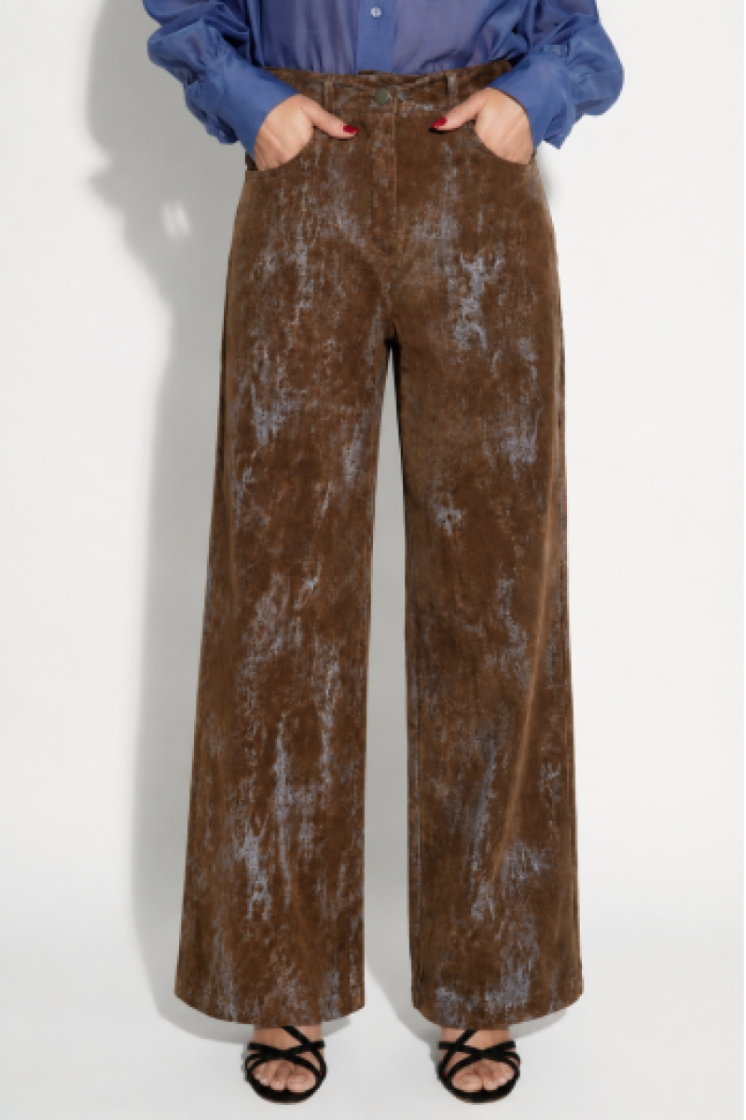 PANTALON SWIGGY VELOUR BROWN